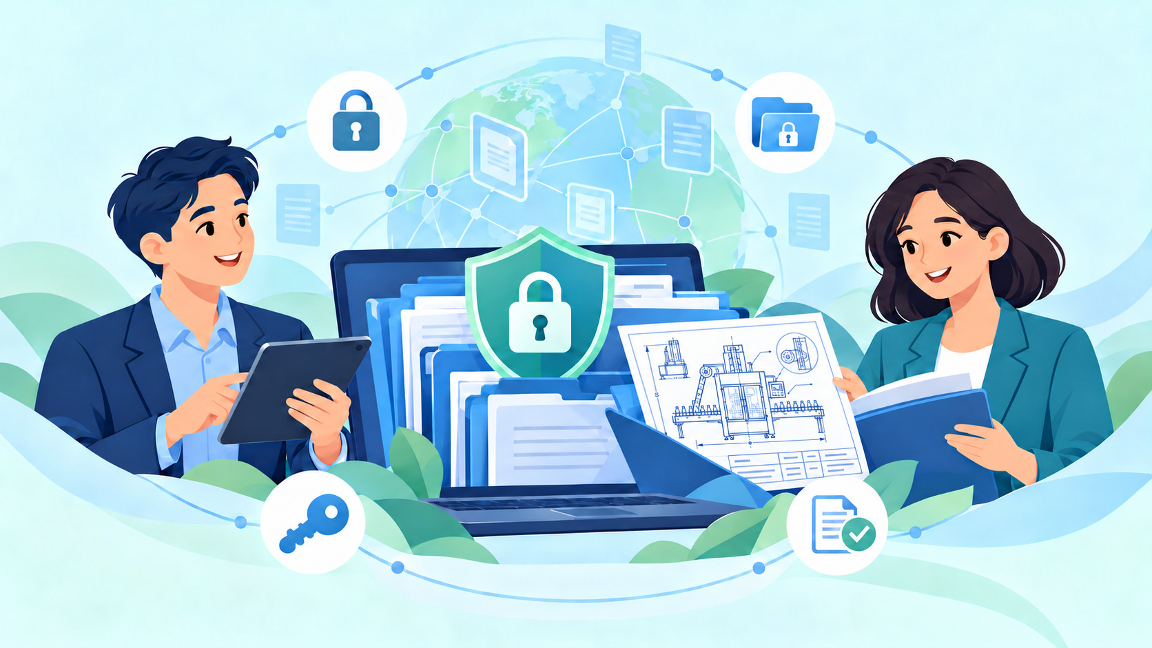 Защита информации о клиентах и технических данных