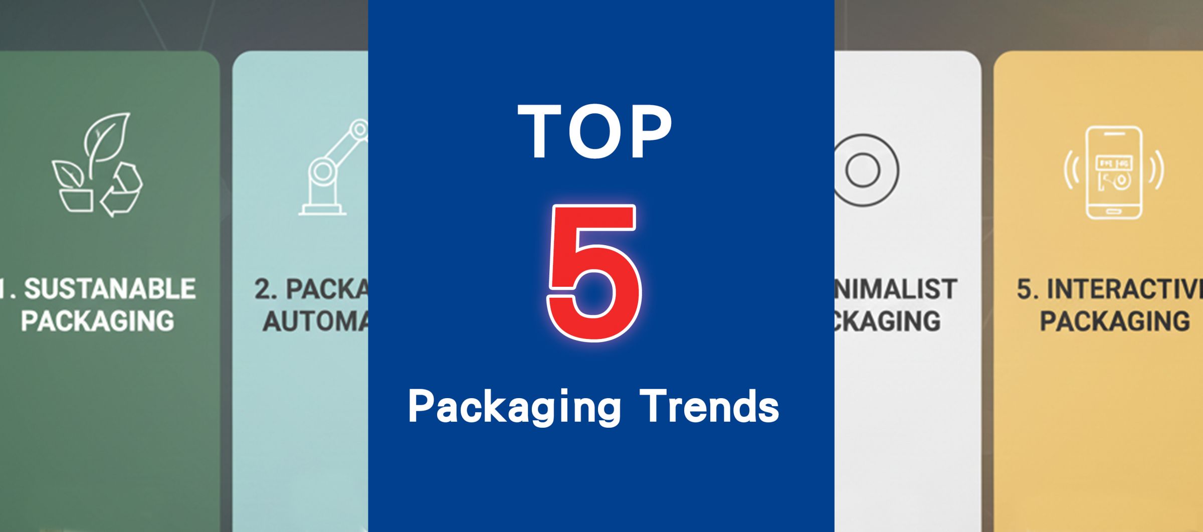Top 5 des tendances en matière d'emballage : comment les entreprises repensent la durabilité, l'efficacité et le design ?