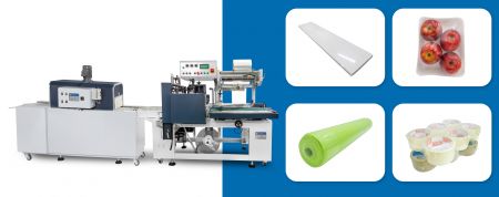 Máquina de sellado lateral automática, modelo estándar